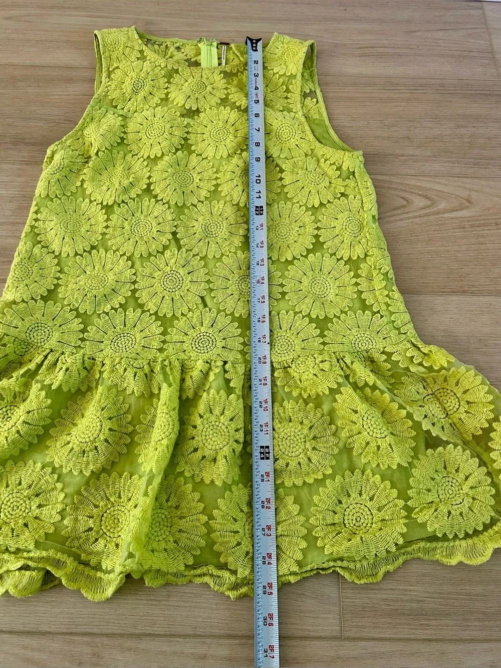 Free People Neon Daisy Mini Dress